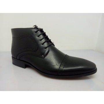 PU Leather Lace Mens Shoes Black NX 530